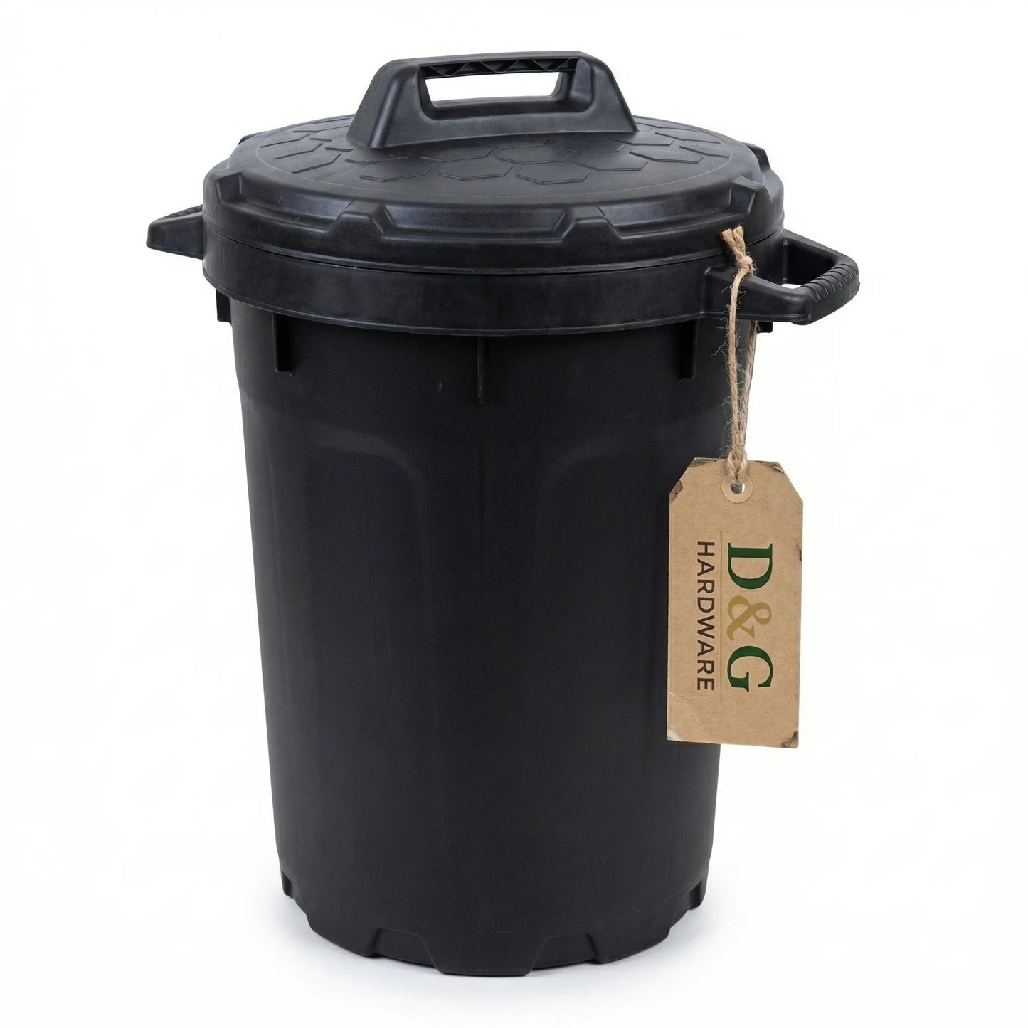 Heavy Duty Large Garden Waste Bin with Twist Lock Lid
